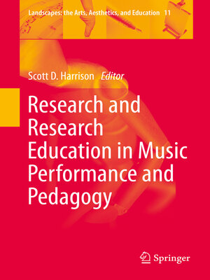 cover image of Research and Research Education in Music Performance and Pedagogy